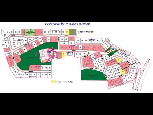 Terreno Com Área Total de 995,49M2, no Condomínio Residencial SAN SIMONE, no bairro São Simão em Cr...