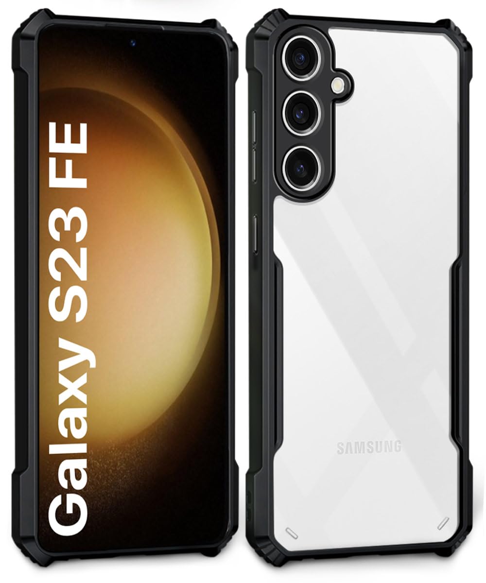 Black Border - Transparent Back iPaky Mobile Back Cover Case
