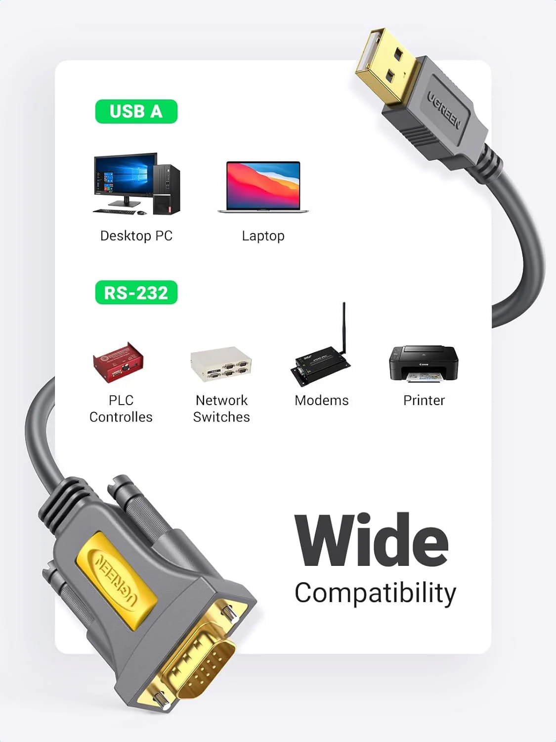 DB9 Serial Cable