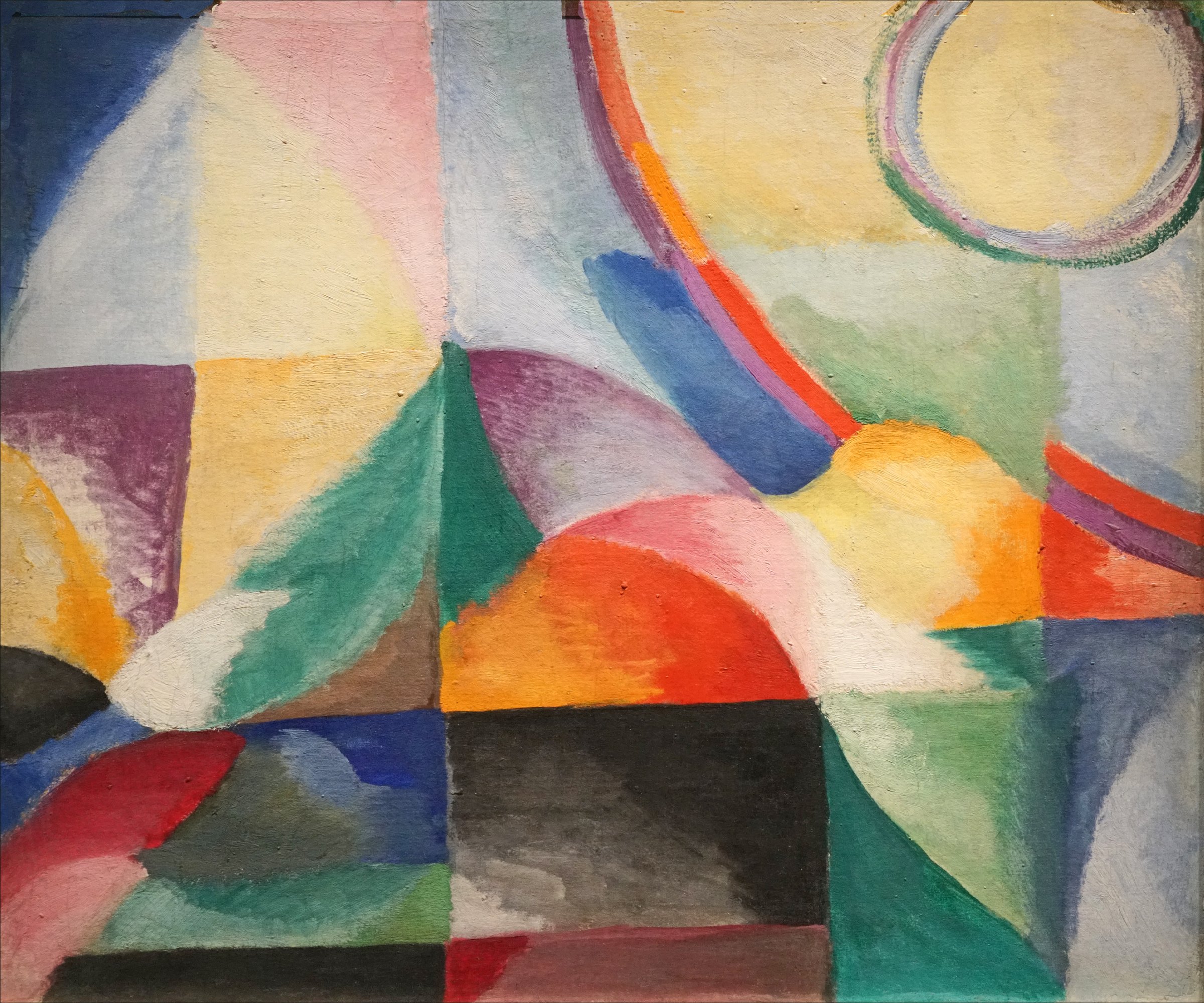Sonia Delaunay, Simultaneous Contrasts, 1913. Museo Thyssen-Bornemisza, Madrid.