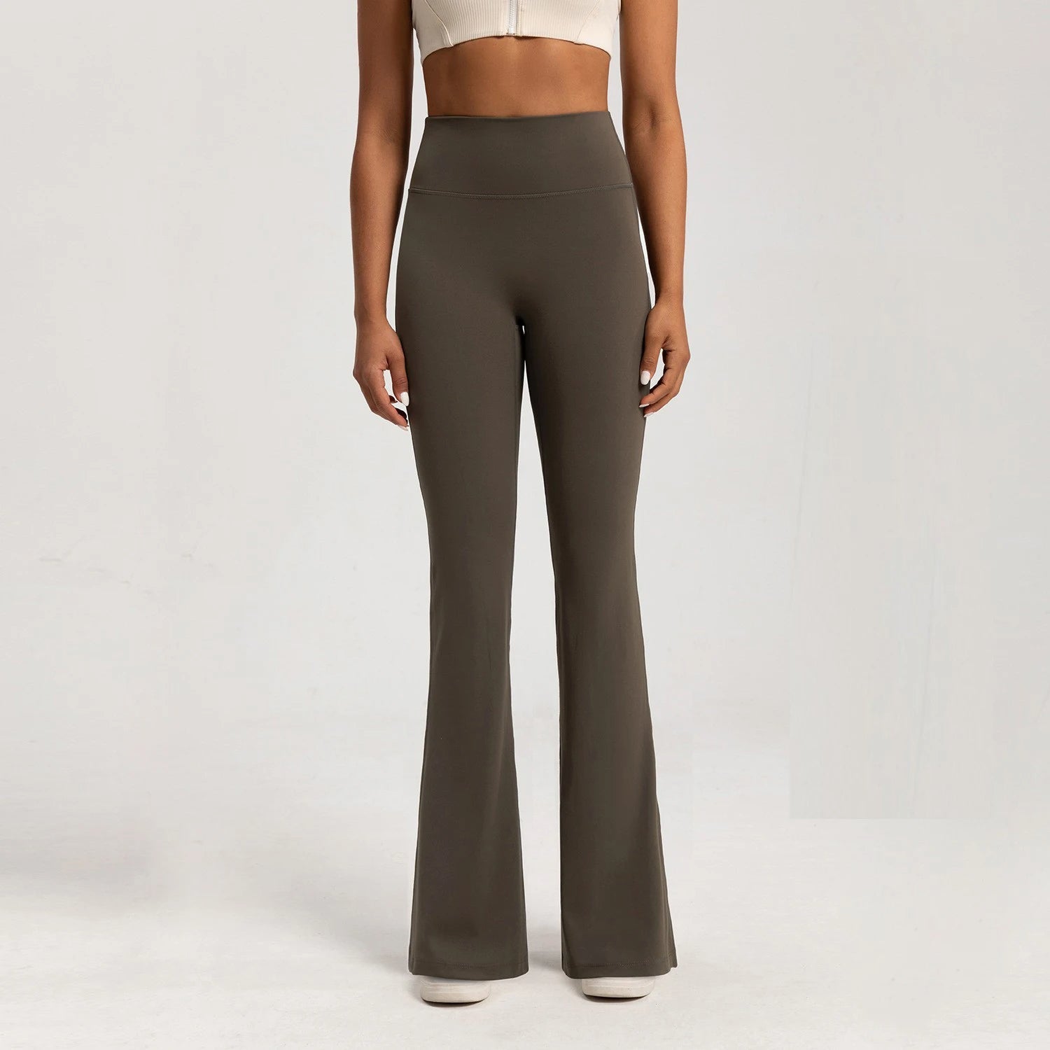 Lavisa - High Waist Flare Leggings