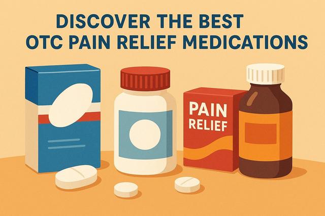 Best Over-the-Counter Pain Relief Medication List