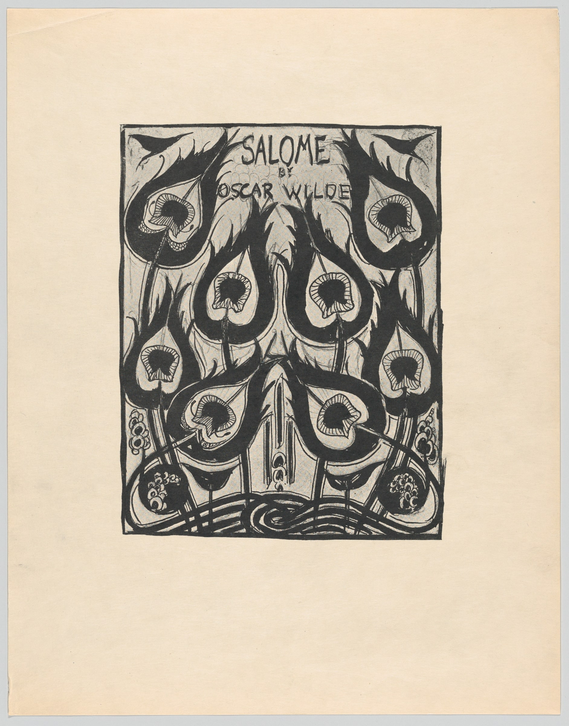 Aubrey Beardsley's Illustrations to Salome by Oscar Wilde MET DP863673