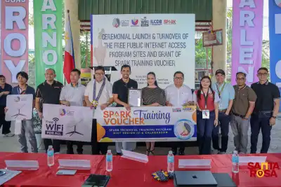 FREE Wifi sa 10 paaralan ng Santa Rosa
