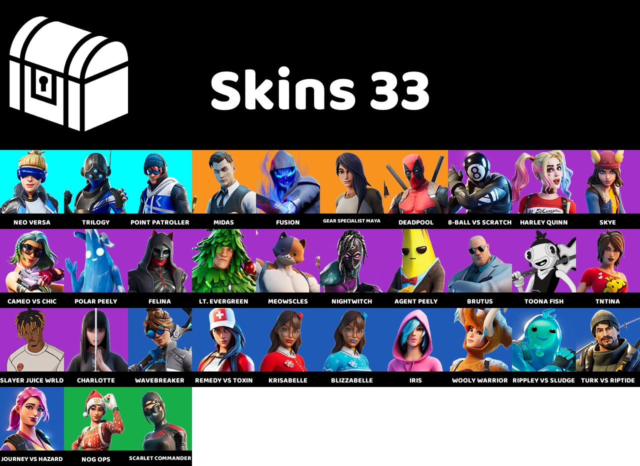 Buy 【33 Top Skins】[pc•psn•xb]