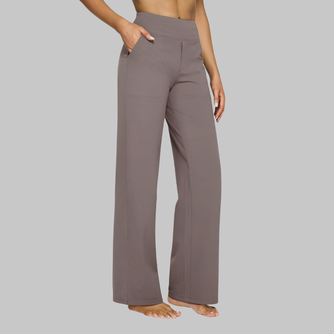 Lavisa - Straight-Leg Jersey Pants