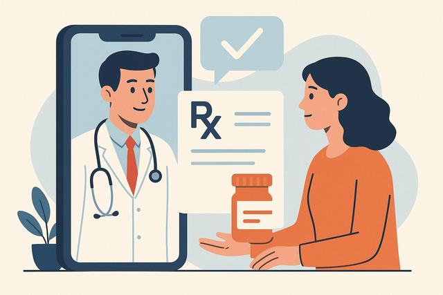Fast and Convenient Telemedicine for Prescription Refills
