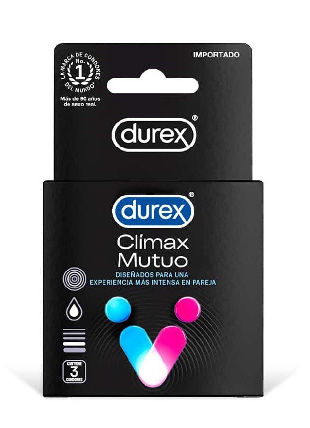 Durex Preserv. Climax Mutuo Caja X 3Unid