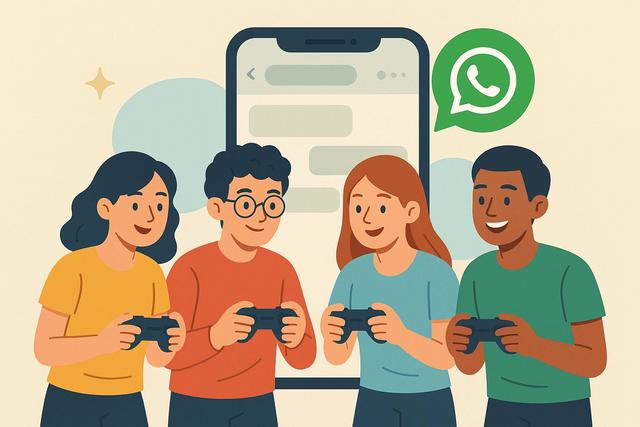 Organizing game sessions with friends using WhatsApp