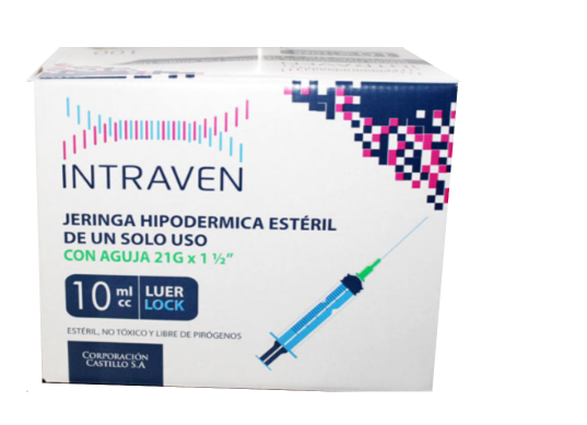 Jeringa 10ml Nipro Cjax100