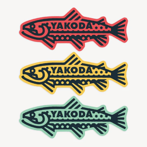 [Yakoda Trout Logo Sticker]