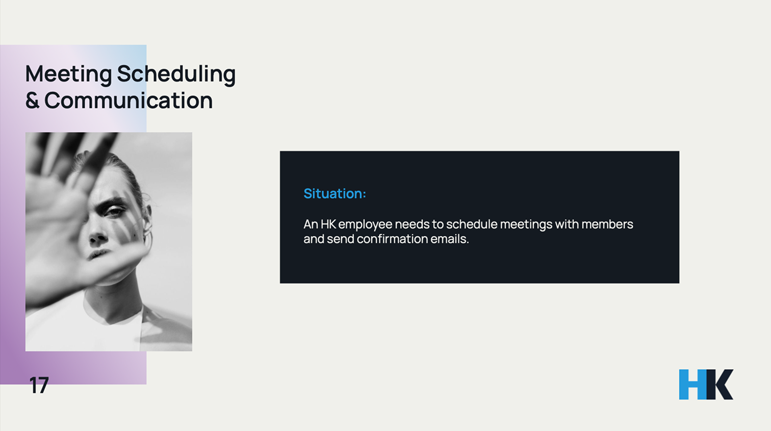 AI Playbook workflow examples for booking meetings and creating content