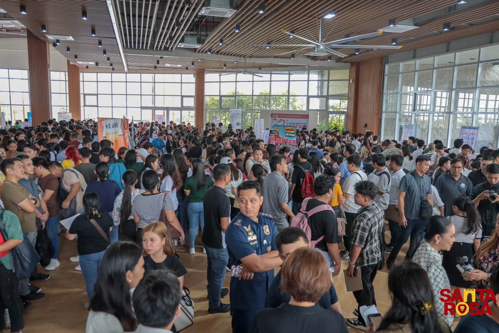 Cityhood Mega Job Fair | 1,424 job seekers ang lumahok; 369 ang hired on the spot