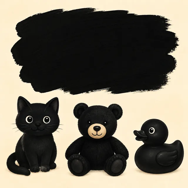 Illustration of black