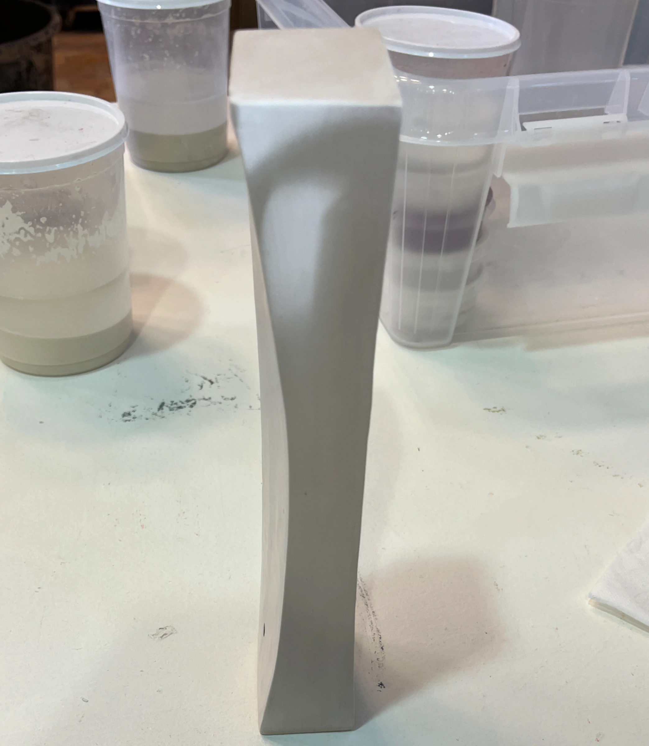 Double mirrored form (couldn’t keep straight line)