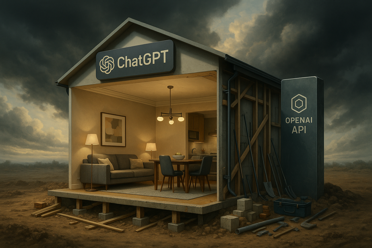 ChatGPT 就像是 OpenAPI 展示 LLM 強大功能的樣品屋