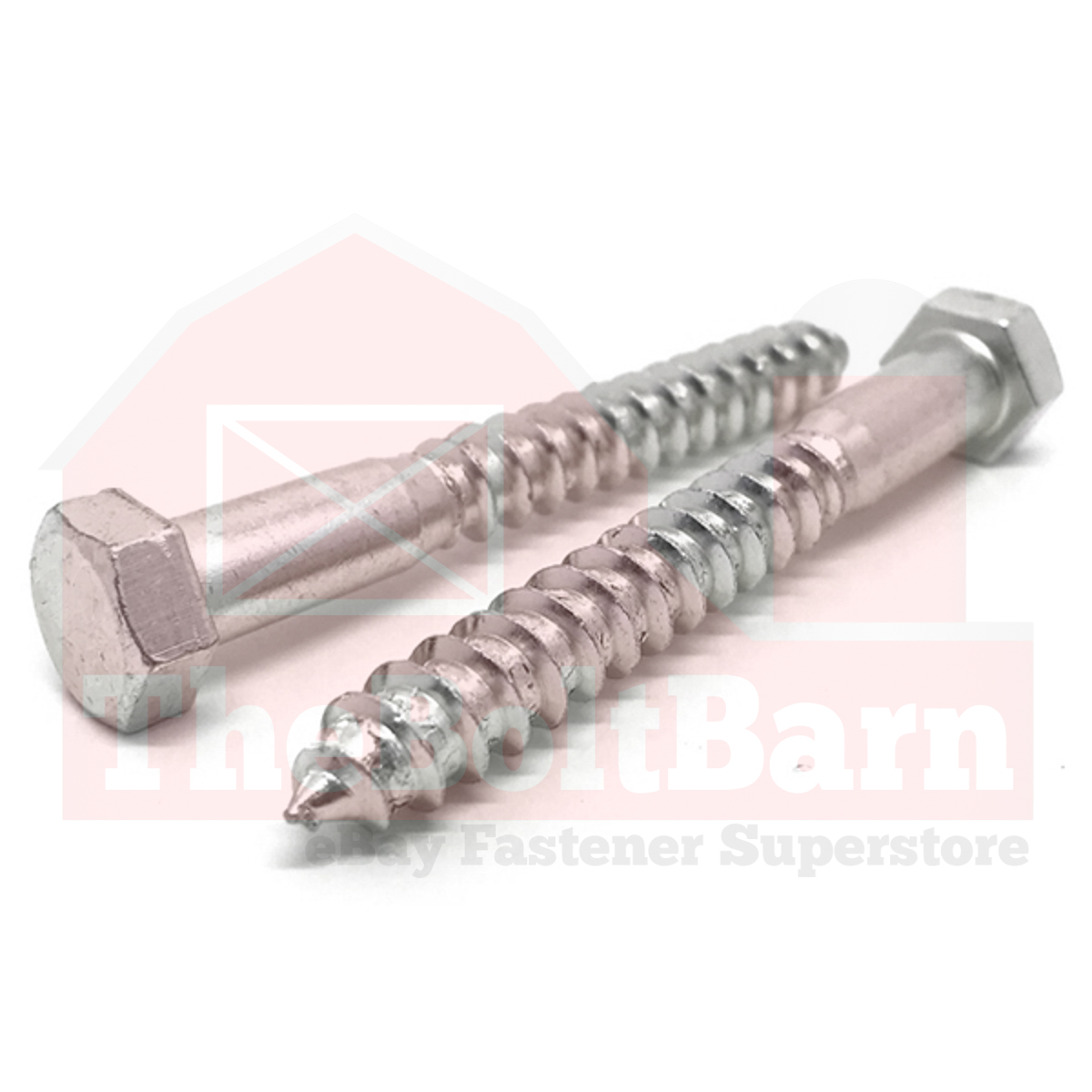 Viti a lag esagonali in acciaio inox 316"-9 316 (scegliere lunghezza e quantità) - Foto 2 di 12