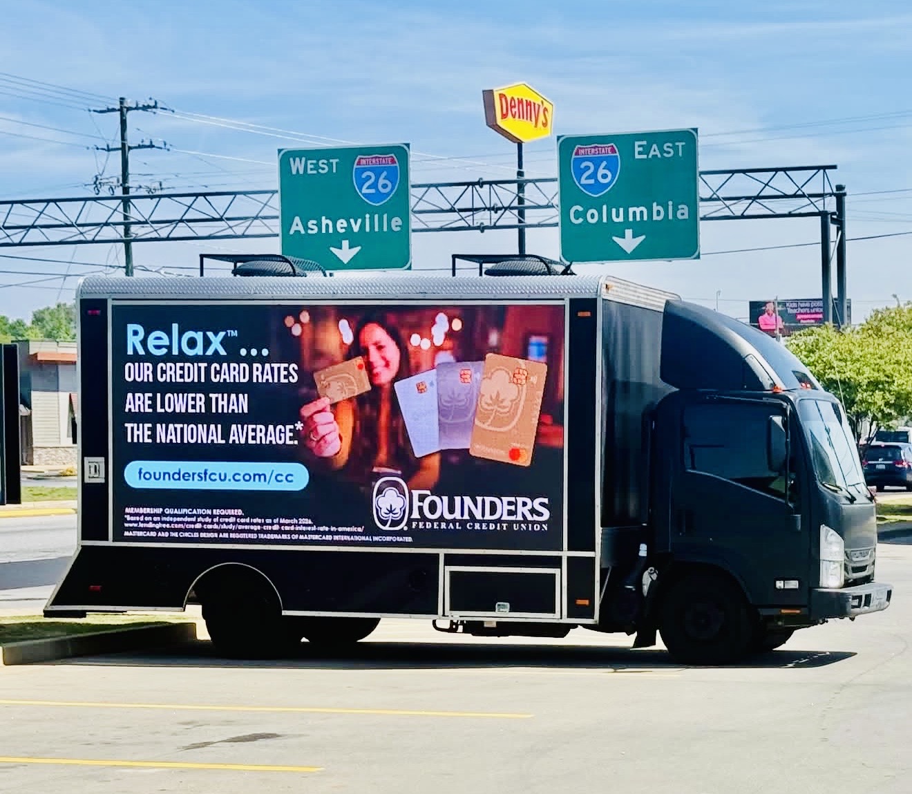 LED mobile billboard truck campaign footage from Mobile Billboard Global