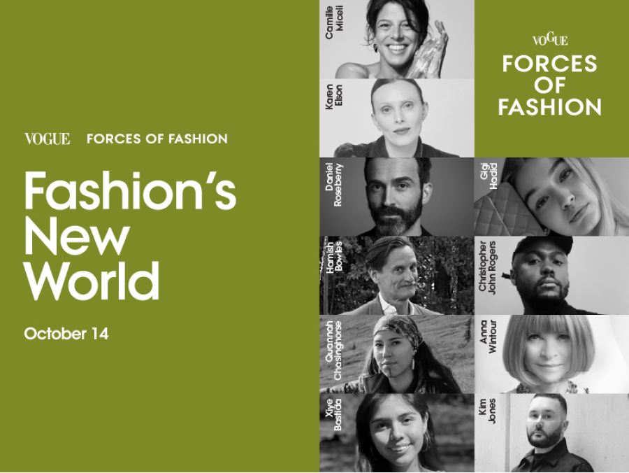 VOGUE FORCES OF FASHION. Fashion's New World. October 14