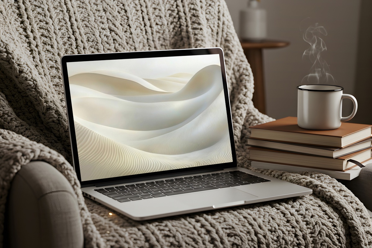 Dunes Whispering Tranquility Desktop Wallpaper