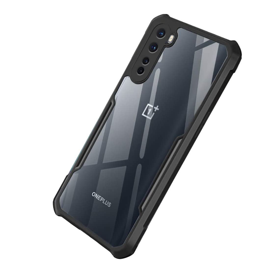 Black Border - Transparent Back iPaky Mobile Back Cover Case