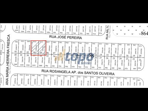 Topo Leilões - Lote 4, Quadra AJ/96 - Rua José Pereira, 1033 - Guaiçara/SP