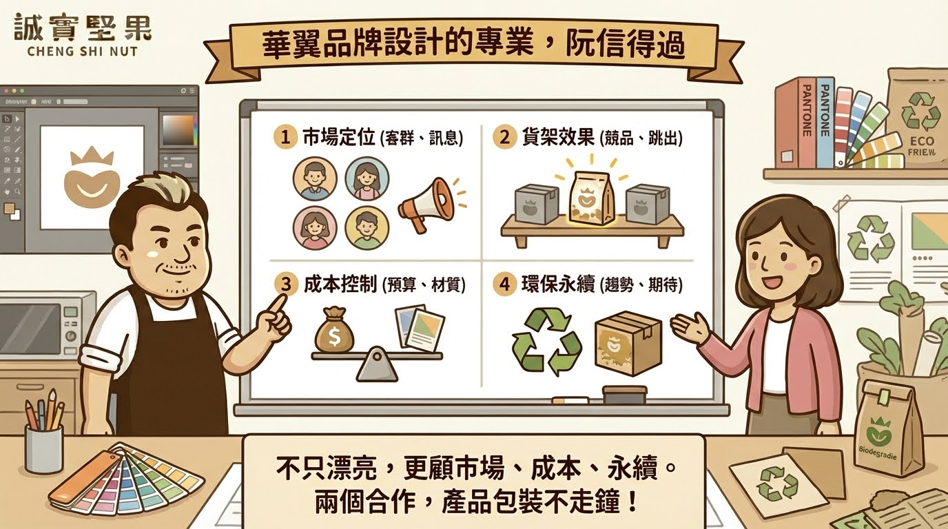 華翼品牌設計的專業，阮信得過