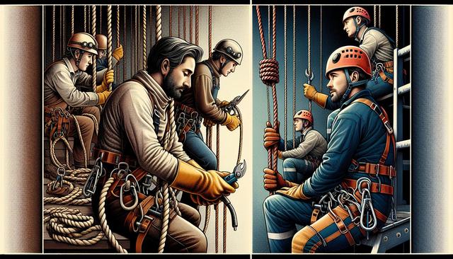 L'évolution des techniques de travail sur corde : sécurité et innovations