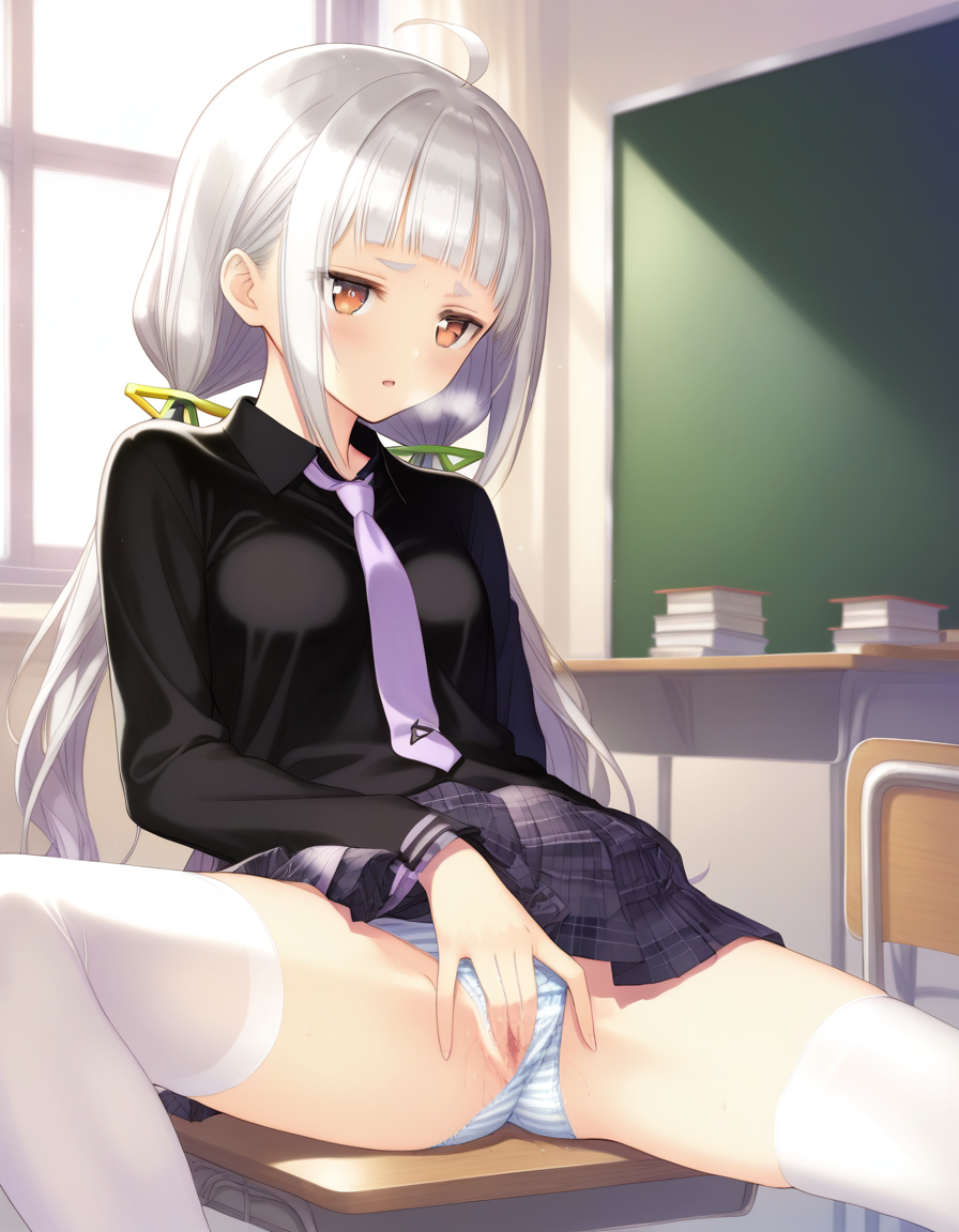 試行錯誤中139 by Rinne with ai art, Hololive, Shion Murasaki