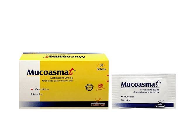 Mucoasmat 200 Mg Caja/30 Sobres