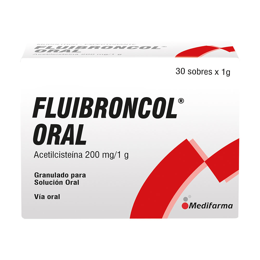 Fluibroncol Oral 200Mg/1G Sobre Granulado X30 S