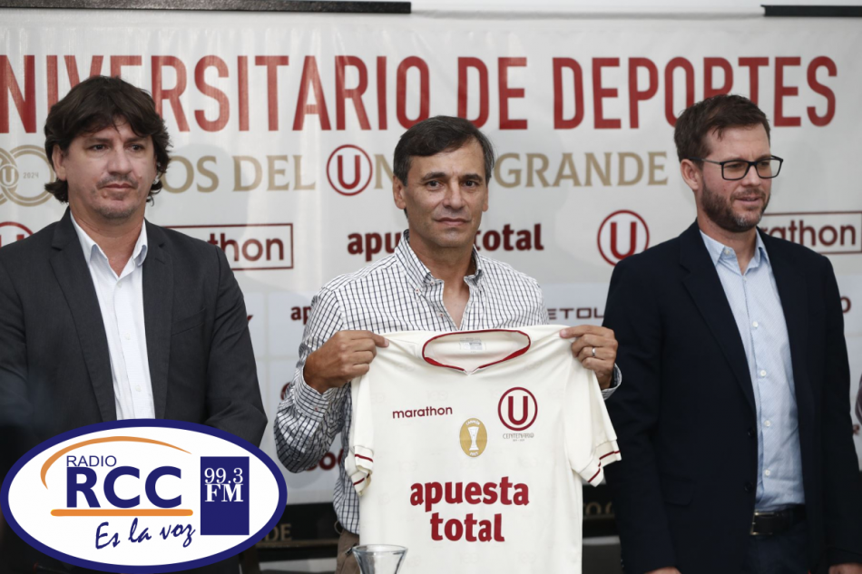 FabiÁn Bustos Fue Presentado Como Nuevo Entrenador De Universitario De Deportes Para Su Centenario 0836