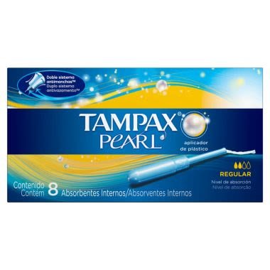 Tampax Pearl Regular Caja X 8 Unid