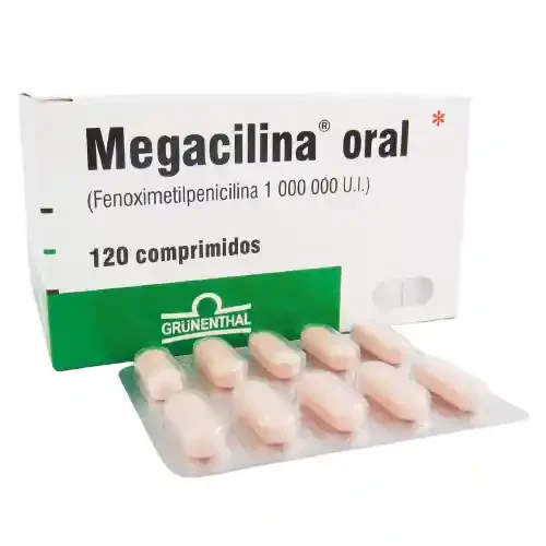 Megacilina Oral Cja/120 Comp