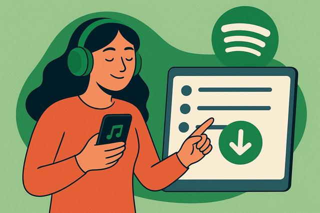 Spotify : Télécharger vos playlists pour écoute hors ligne