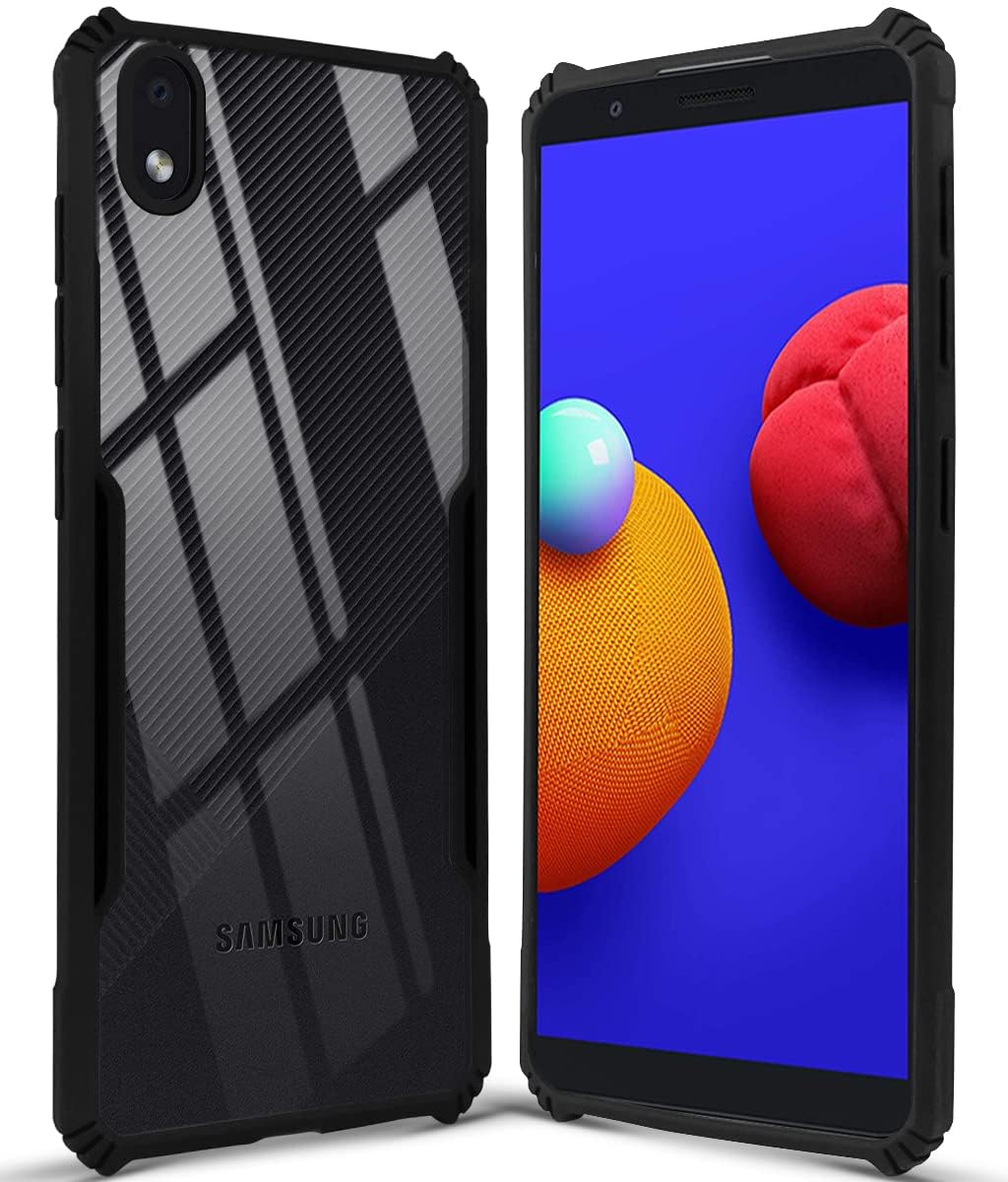 Black Border - Transparent Back iPaky Mobile Back Cover Case