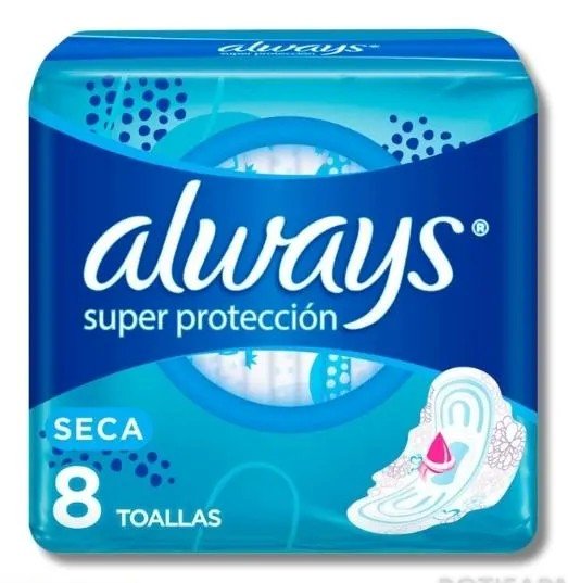 Always Seca Pqtx 10 Toallas