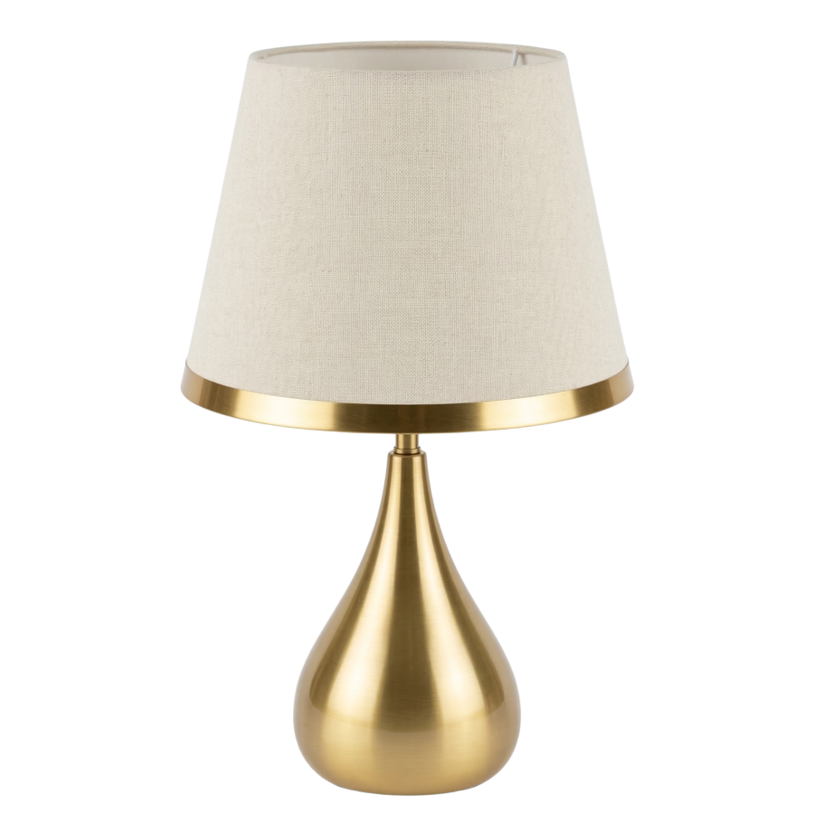 Lámpara de mesa metal, 45cm