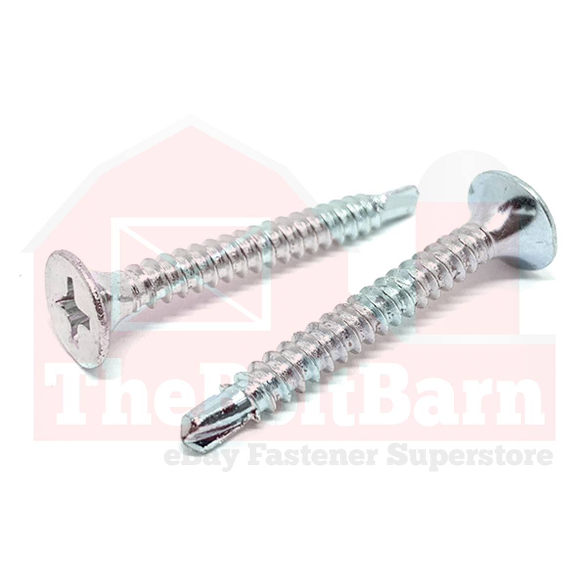 #6-20 Bugle Head Self Drilling Drywall Screws Zinc Clear (Pick Length & Qty)