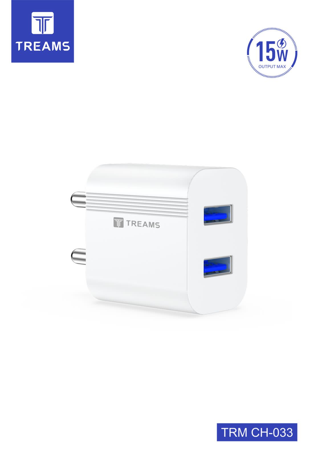 Treams TRM CH - 33 - DUAL USB - 15W - TC