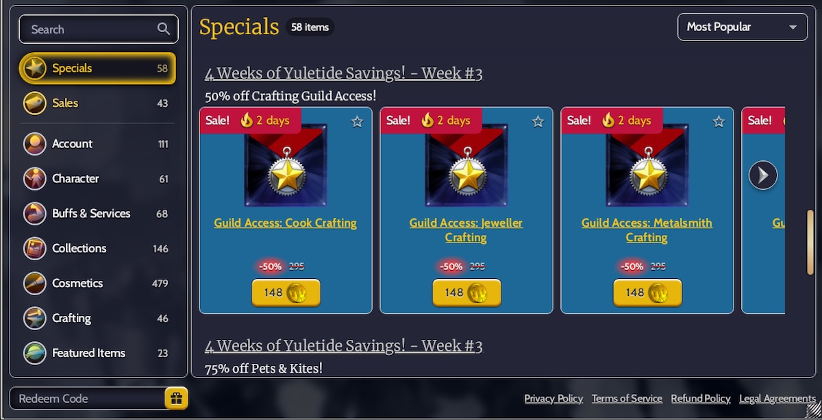 Sales: December 18th - 25th | The Lord of the Rings Online Forums