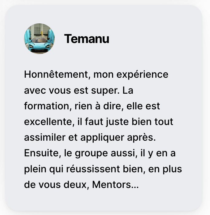 Témoignage de Temanu