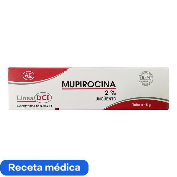 Mupirocina 2% Ungto Tbo/15 Gr