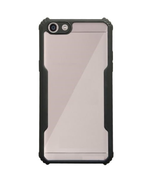 Black Border - Transparent Back iPaky Mobile Back Cover Case