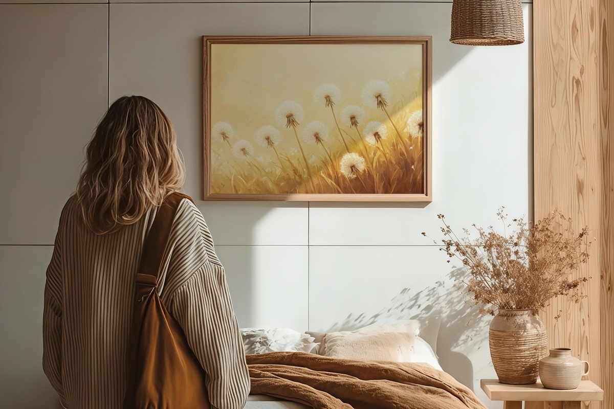 Dandelion Seed Magic Floral Printable Wall Art