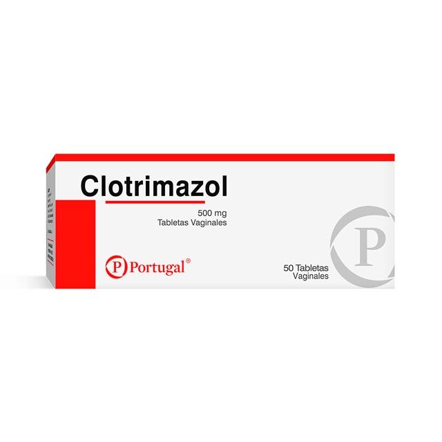 Clotrimazol Tabletas Vaginales 500Mg Caja X 50 Unid