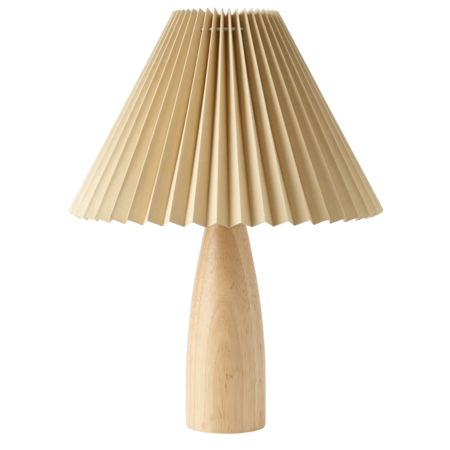 Lámpara de mesa (colores disponibles) madera, 42cm