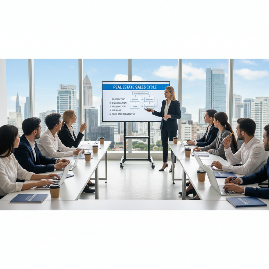 Sales Training For Real Estate: Complete Guide To Boosting Agent Performance In 2024