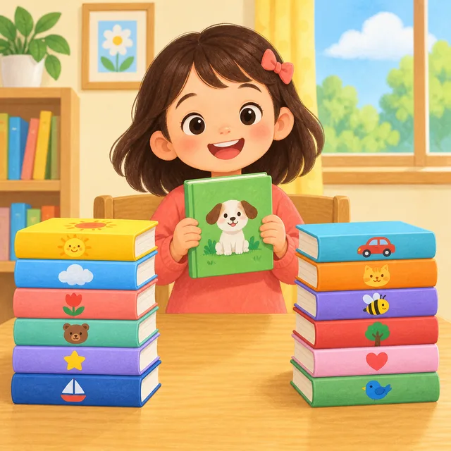 Scene: I have thirteen books.