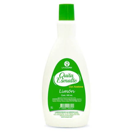 La Cooper Quita Esmalte Limon Fcox165ml